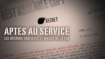 Aptes au service : les recrues fascistes et nazies de la CIA (2012)